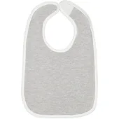 Rabbit Skins Infant Contrast Trim Bib RS1004