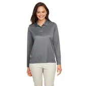 Team 365 Ladies' Zone Performance Long Sleeve Polo TT51LW