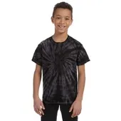 Tie-Dye Youth 5.4 oz. 100% Cotton Spider T-Shirt CD101Y