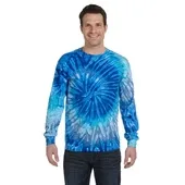 Tie-Dye Adult 5.4 oz. 100% Cotton Long-Sleeve T-Shirt CD2000