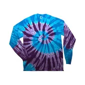 Tie-Dye Adult 5.4 oz. 100% Cotton Long-Sleeve T-Shirt CD2000