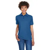 Ultraclub Ladies' Whisper Pique Polo 8541