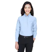 Ultraclub Ladies' Classic Wrinkle-Resistant Long-Sleeve Oxford 8990