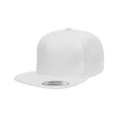 Yupoong Adult 5-Panel Cotton Twill Snapback Cap Y6007