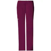 Cherokee Workwear Women Mid Rise Drawstring Cargo Pant 4044T - 34" Inseam