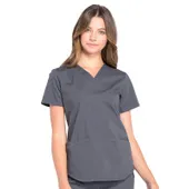 Cherokee Workwear Women V-Neck Top WW665