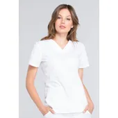 Cherokee Workwear Women V-Neck Top WW665