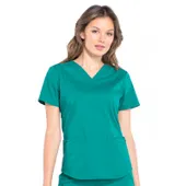 Cherokee Workwear Women V-Neck Top WW665