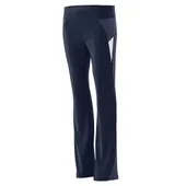 Girls Heather Low-Rise, Stright Leg Pants (Black,Graphite,Navy,Power Pink,Royal,Red)