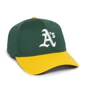 Outdoor Cap Inc. Team MLB Adjustable Performance MLB-350 OAKLAND ATHLETICS