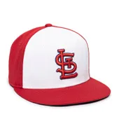 Outdoor Cap Inc. Team MLB Performance Flat Visor MLB-400 ST. LOUIS CARDINALS