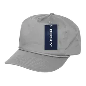 Decky Classic 5 Panel W/Rope Cap 252