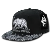 Decky Calibear Bandana Snapback Cap W84