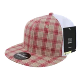 Decky H/C Plaid Hat 6015