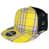 Decky H/C Plaid Hat 6016