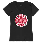 Rapid Dominance Graphic V-Neck Fire Dept. Shirt G03-FD