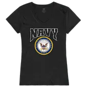 Rapid Dominance Graphic V-Neck Navy Shirt G03-NAV