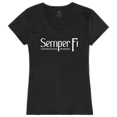 Rapid Dominance Graphic V-Neck Semper Fi Shirt G03-SEM