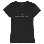 Rapid Dominance Graphic V-Neck USA Shirt G03-US3