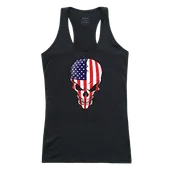 Rapid Dominance Women's Graphic Tank Skull Flag Shirt GS1-801