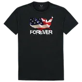 Rapid Dominance Relaxed Graphic T Forever USA Map Shirt RS2-U05