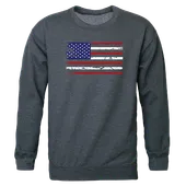 Rapid Dominance Graphic Crewneck Us Flag Shirt RS3-783