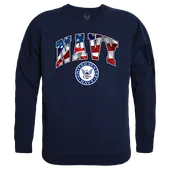 Rapid Dominance Graphic Crewneck Flag Letr Shirt RS3-NA4