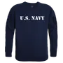 Rapid Dominance Graphic Crewneck Navy Text Shirt RS3-NAT