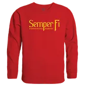 Rapid Dominance Graphic Crewneck Semper Fi Shirt RS3-SEM