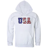 Rapid Dominance Graphic Pullover Flag Text Hoodie RS4-784