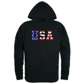 Rapid Dominance Graphic Pullover Flag Text Hoodie RS4-784