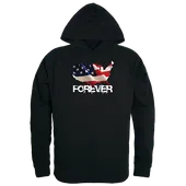 Rapid Dominance Graphic Pullover Forever USA Map Hoodie RS4-U05