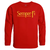 Rapid Dominance Crewneck Sweatshirt Semper Fi S50-SEM