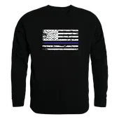 Rapid Dominance Graphic Crewneck Thin Blue Line Shirt TS2-786