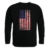 Rapid Dominance Graphic Crewneck Distressed Flag Shirt TS2-800