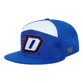 W Republic 7 Panel College Cap Depaul Blue Demons 1026-121