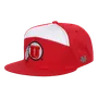 W Republic 7 Panel College Cap Utah Utes 1026-176