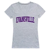 W Republic Game Day Women's Shirt University Of Evansville Purple Aces 501-424