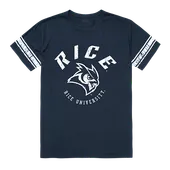 W Republic Men's Football Tee Shirt Rice Owls 504-172