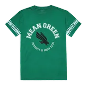 W Republic Men's Football Tee Shirt North Texas Mean Green 504-195