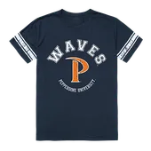 W Republic Men's Football Tee Shirt Pepperdine Waves 504-196