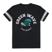 W Republic Men's Football Tee Shirt Tulane Green Wave 504-198