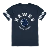 W Republic Men's Football Tee Shirt Monmouth University 504-345