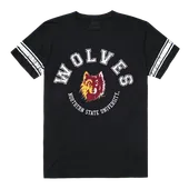 W Republic Men's Football Tee Shirt Northern State University Wolves 504-355