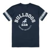 W Republic Men's Football Tee Shirt Samford University Bulldogs 504-375