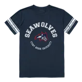 W Republic Men's Football Tee Shirt Stony Brook Seawolves 504-388