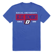 W Republic College Established Tee Shirt Depaul Blue Demons 507-121