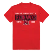 W Republic College Established Tee Shirt Miami Of Ohio Redhawks 507-131