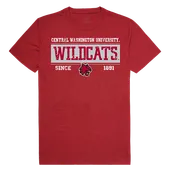 W Republic College Established Tee Shirt Central Washington Wildcats 507-213