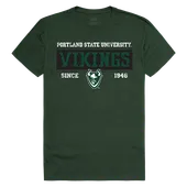 W Republic College Established Tee Shirt Portland State Vikings 507-229